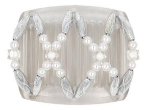 African Butterfly Chameleon Hair Comb - Dalena Clear 29