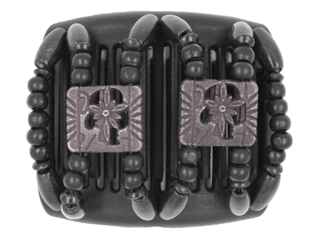 African Butterfly Chameleon Hair Comb - Dupla Black 53