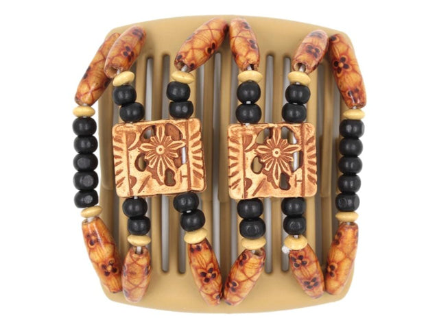 African Butterfly Chameleon Hair Comb - Dupla Blonde 48