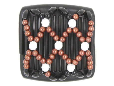 African Butterfly Chameleon Hair Comb - Ndalena Black 53