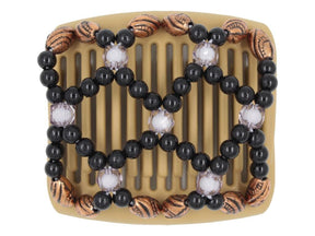 African Butterfly Chameleon Hair Comb - Ndalena Blonde 30