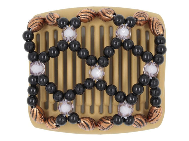 African Butterfly Chameleon Hair Comb - Ndalena Blonde 30