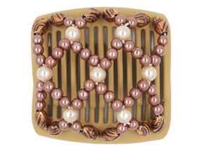 African Butterfly Chameleon Hair Comb - Ndalena Blonde 32