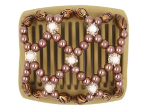 African Butterfly Chameleon Hair Comb - Ndalena Blonde 34