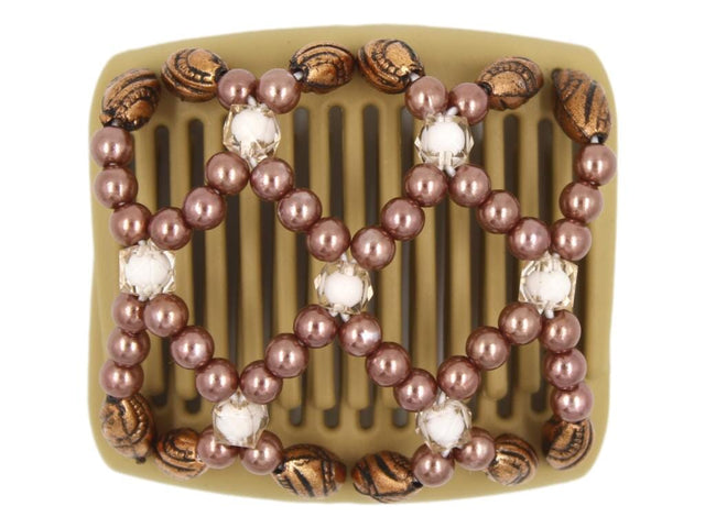 African Butterfly Chameleon Hair Comb - Ndalena Blonde 34