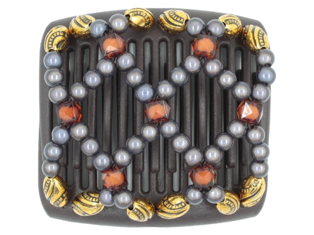 African Butterfly Chameleon Hair Comb - Ndalena Brown 38