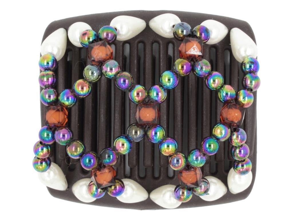 African Butterfly Chameleon Hair Comb - Ndalena Brown 43