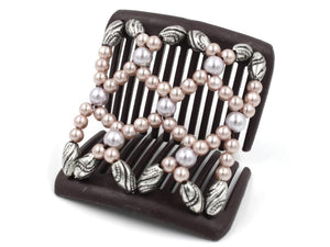 African Butterfly Chameleon Hair Comb - Ndalena Brown 47