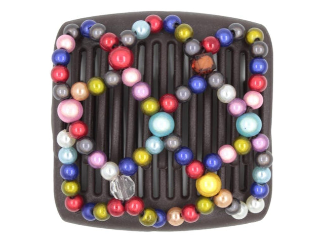 African Butterfly Chameleon Hair Comb - Ndalena Brown 48