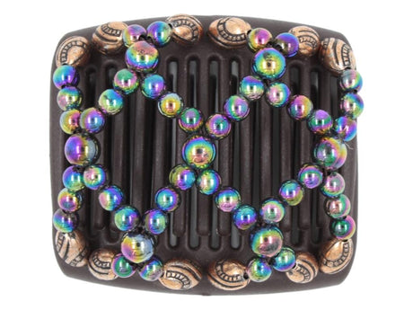 African Butterfly Chameleon Hair Comb - Ndalena Brown 50