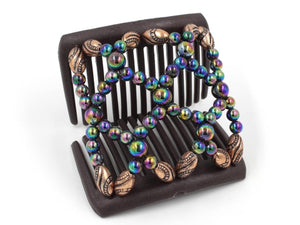 African Butterfly Chameleon Hair Comb - Ndalena Brown 50