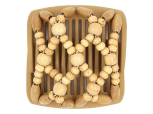 African Butterfly Chameleon Hair Comb - Ndebele Blonde 32