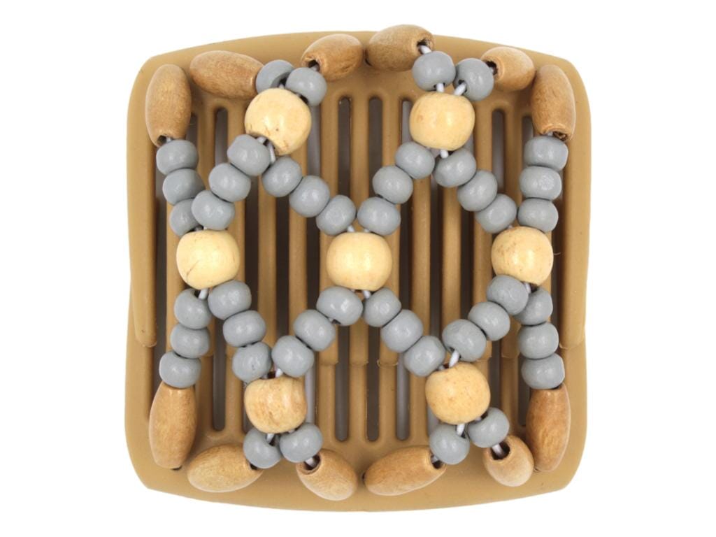 African Butterfly Chameleon Hair Comb - Ndebele Blonde 33