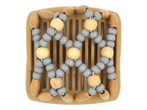 African Butterfly Chameleon Hair Comb - Ndebele Blonde 33