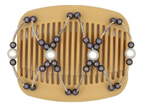 African Butterfly Hair Comb - Beada Tube Blonde 53
