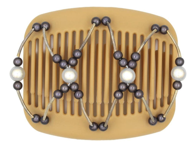African Butterfly Hair Comb - Beada Tube Blonde 53
