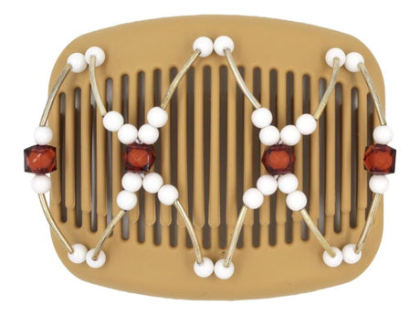 African Butterfly Hair Comb - Beada Tube Blonde 54