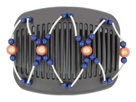 African Butterfly Hair Comb - Beada Tube Brown 66