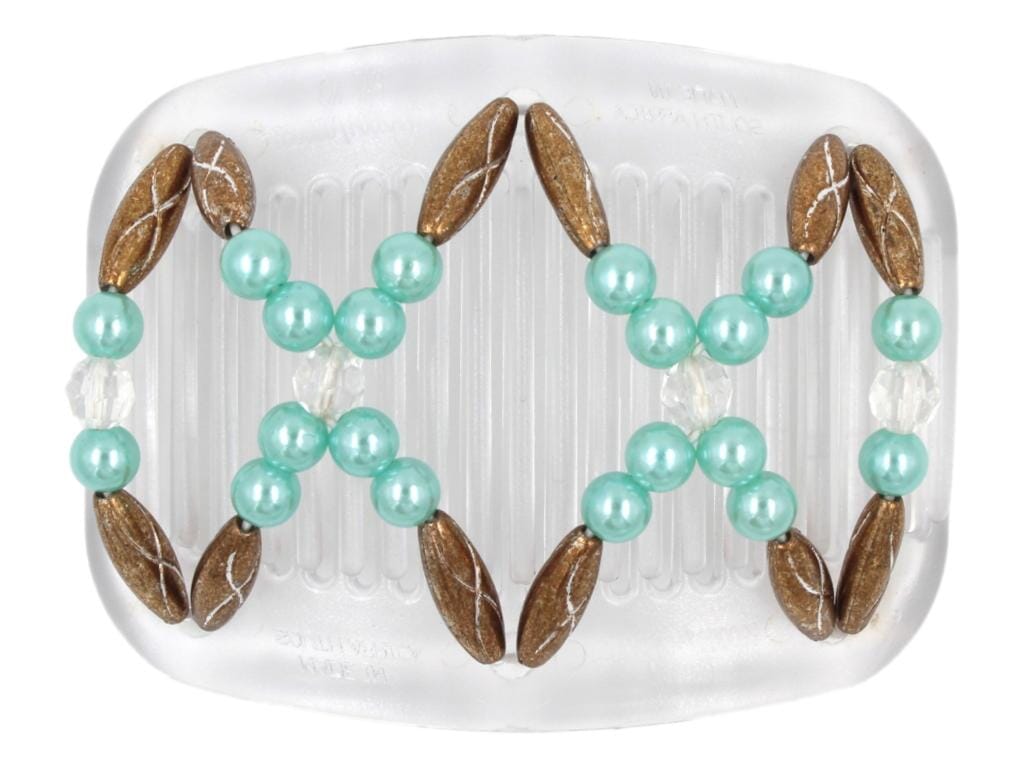 African Butterfly Hair Comb - Dalena Clear 145