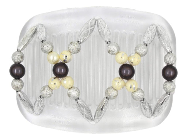 African Butterfly Hair Comb - Dalena Clear 146