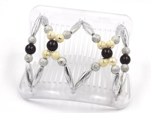 African Butterfly Hair Comb - Dalena Clear 146