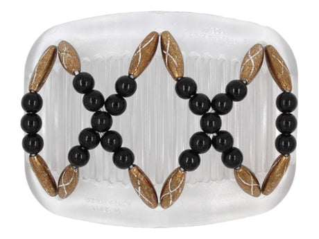 African Butterfly Hair Comb - Dalena Clear 148