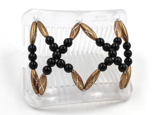 African Butterfly Hair Comb - Dalena Clear 148