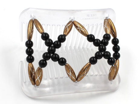 African Butterfly Hair Comb - Dalena Clear 148
