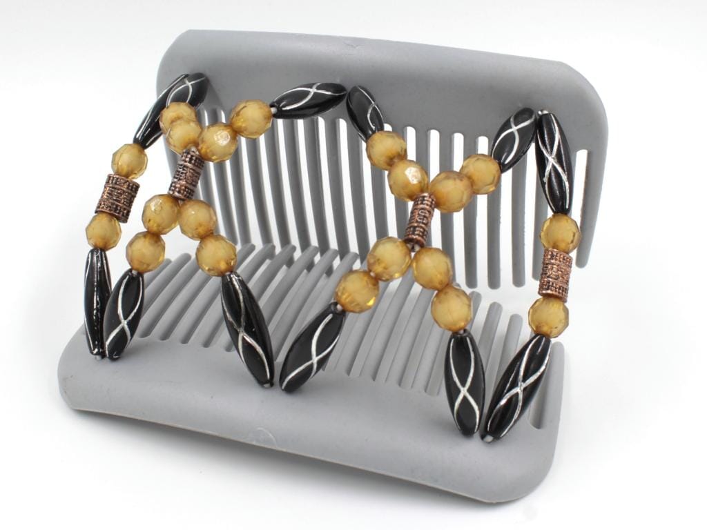 African Butterfly Hair Comb - Dalena Gray 43