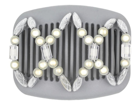 African Butterfly Hair Comb - Dalena Gray 44