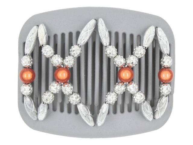 African Butterfly Hair Comb - Dalena Gray 45