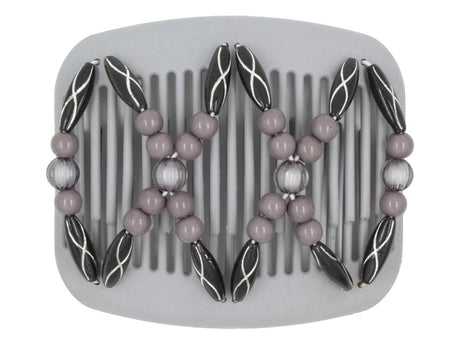 African Butterfly Hair Comb - Dalena Gray 46