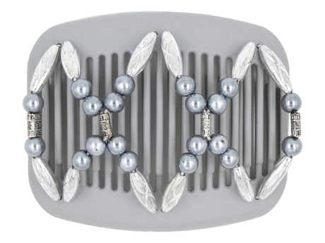 African Butterfly Hair Comb - Dalena Gray 48