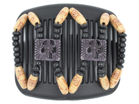 African Butterfly Hair Comb - Dupla Black 138