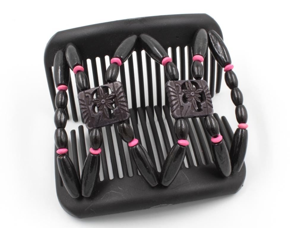 African Butterfly Hair Comb - Dupla Black 156