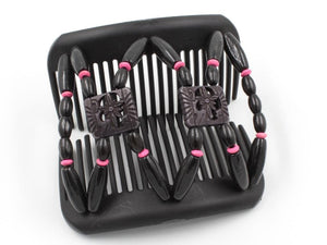 African Butterfly Hair Comb - Dupla Black 156