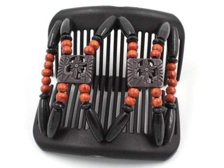 African Butterfly Hair Comb - Dupla Black 157