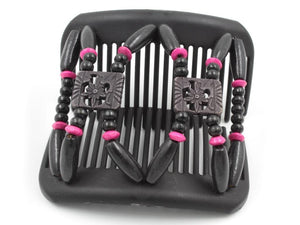 African Butterfly Hair Comb - Dupla Black 161