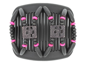 African Butterfly Hair Comb - Dupla Black 161