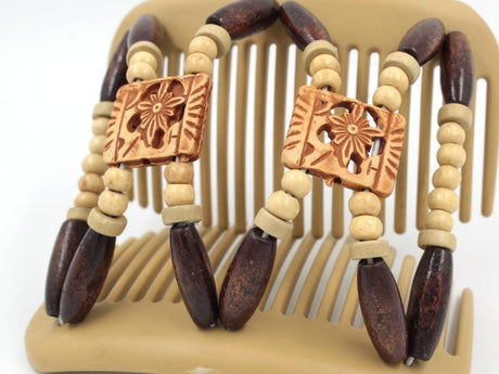 African Butterfly Hair Comb - Dupla Blonde 101