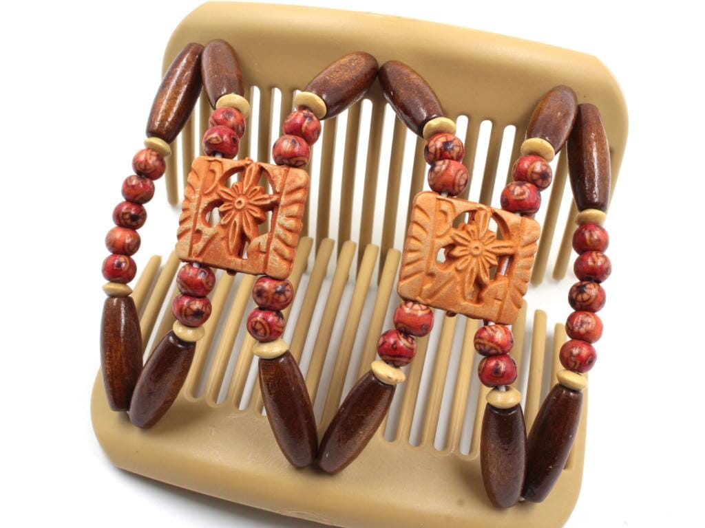 African Butterfly Hair Comb - Dupla Blonde 105