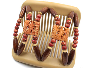 African Butterfly Hair Comb - Dupla Blonde 105