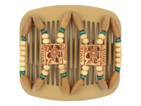 African Butterfly Hair Comb - Dupla Blonde 106