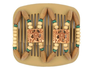 African Butterfly Hair Comb - Dupla Blonde 106