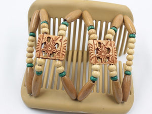 African Butterfly Hair Comb - Dupla Blonde 106