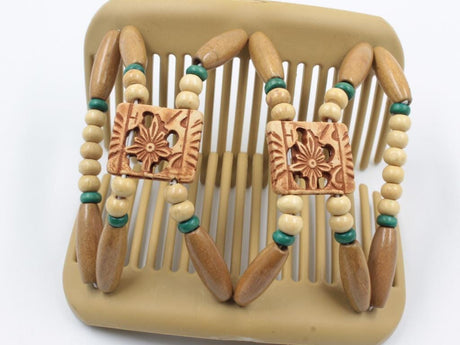 African Butterfly Hair Comb - Dupla Blonde 106