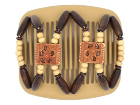 African Butterfly Hair Comb - Dupla Blonde 107
