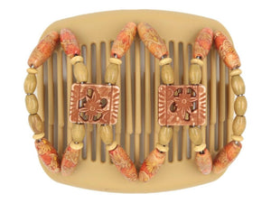 African Butterfly Hair Comb - Dupla Blonde 108