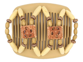 African Butterfly Hair Comb - Dupla Blonde 99