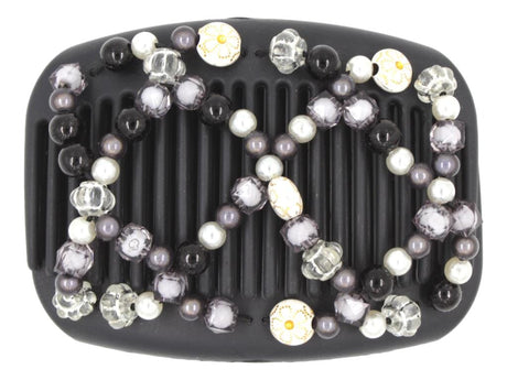 African Butterfly Hair Comb - Ndalena Black 131